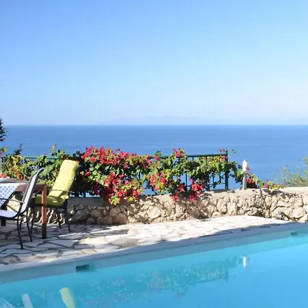 Vista Splendida Mit Privatem Pool Ferienhaus Áyios Nikítas
